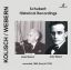 ARC-WU 044  // Schubert: Historical Recordings