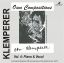 ARC-WU 154  // Klemperer Compositions, Vol. 4: Piano & Vocal